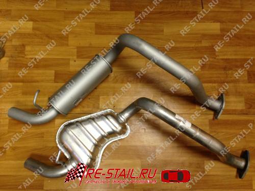 Задняя часть глушителя Тагер Тагаз 3,2 бензин/gas не оригинал 2461006333, 2461006345, 2461006380, 2461006332, 2461006330, 2461006331X, 2461006330X